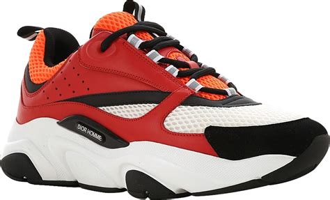 dior b22 orange red - red - low-top sneakers stores|Dior b22 trainers for men.